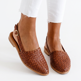 Kristina | Woven Slingback Loafer