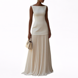 Celeste | Maxi Plisirana Haljina