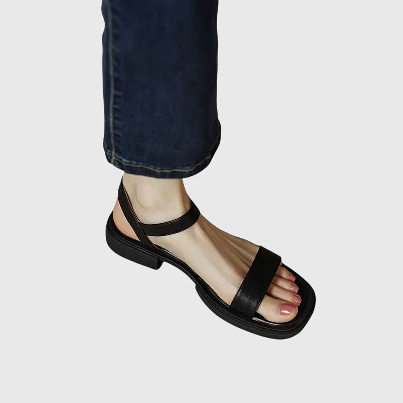 Celestia™ | Ortopedske Kožne Sandale