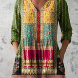 Emilie | Duga Bluza sa V-Izrezom