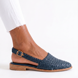 Kristina | Woven Slingback Loafer