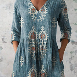 Elise | Duga Bluza sa V-Izrezom