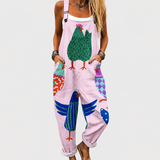 Udoban Printed Jumpsuit