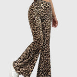 Bootcut | Leopard pantalone