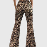 Bootcut | Leopard pantalone