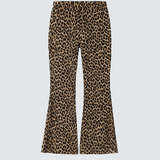 Bootcut | Leopard pantalone