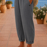 Maja | Lagane lanene pantalone