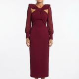 Paula | Elegantna Midi Haljina