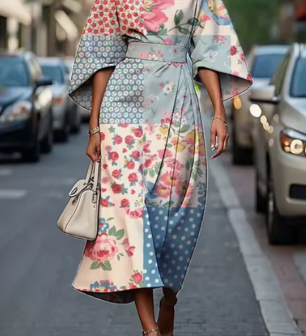 Natalija | Elegantna Cvjetna Haljina
