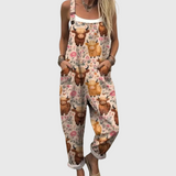 Udoban Printed Jumpsuit