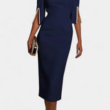 Reece Midi Haljina | Stilizirana