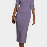 Reece Midi Haljina | Stilizirana