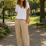 Maja | Lagane lanene pantalone