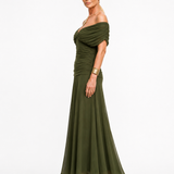 Jade | Elegantna Zelena Haljina