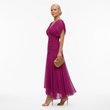 Fiona | Elegantna Fuksija Haljina