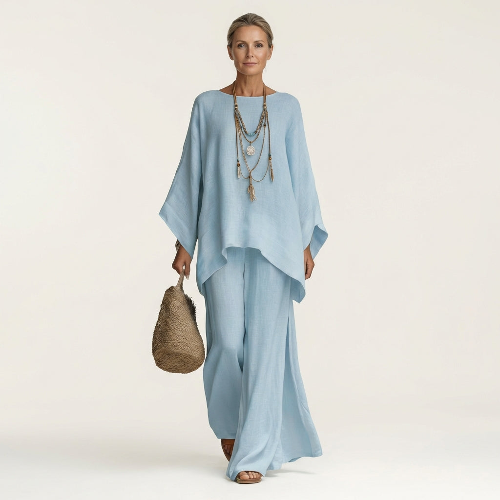 Majolie | Set od lanene mešavine u boho stilu