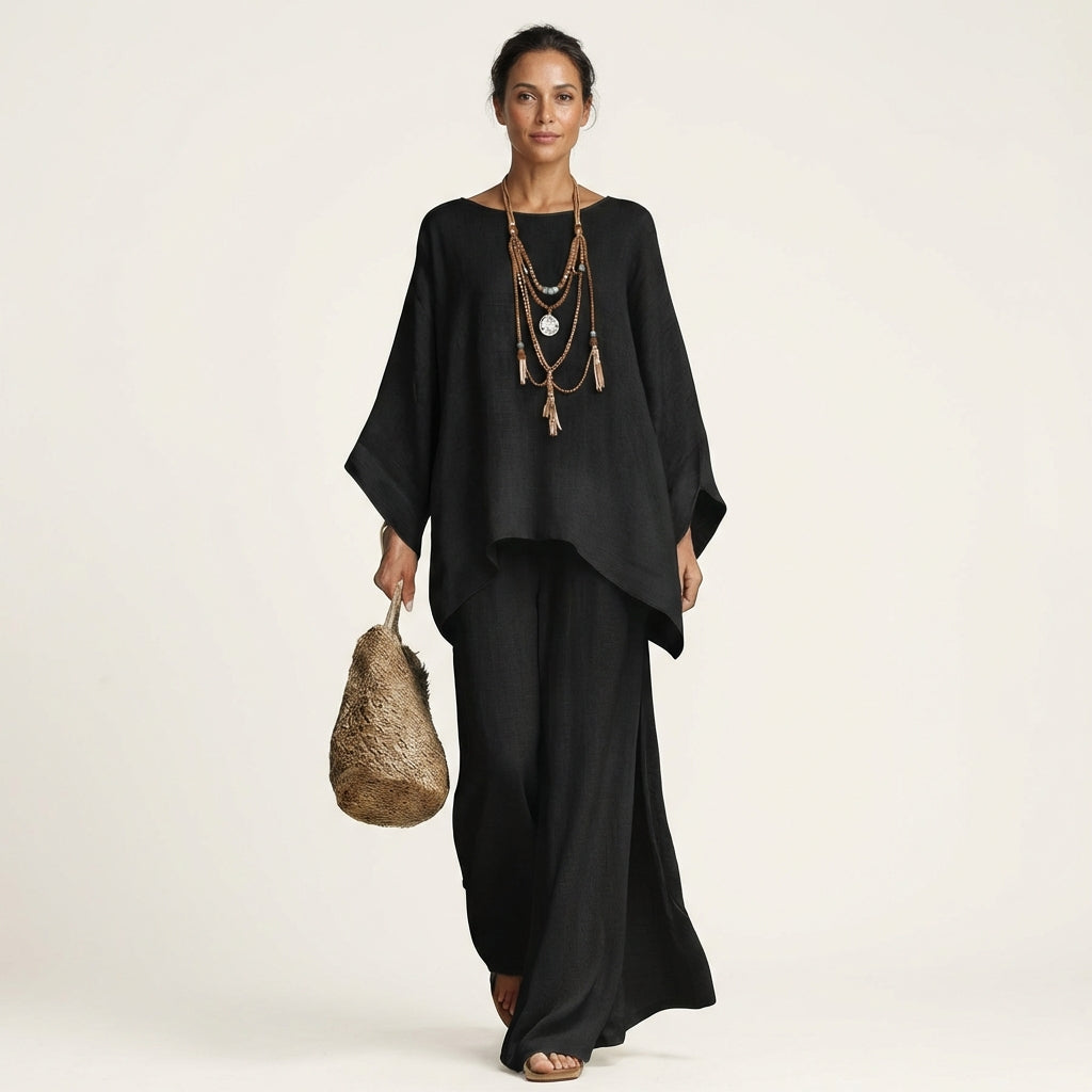 Majolie | Set od lanene mešavine u boho stilu