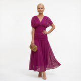 Fiona | Elegantna Fuksija Haljina
